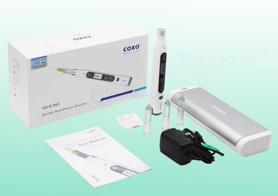 COXO GENI Refuerzo de Anestesia Dental Inal&aacute;mbrico de Mano con 3 Velocidades Ajustables